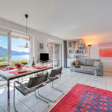 Casa Brighella With View - Happy Apartment Brissago