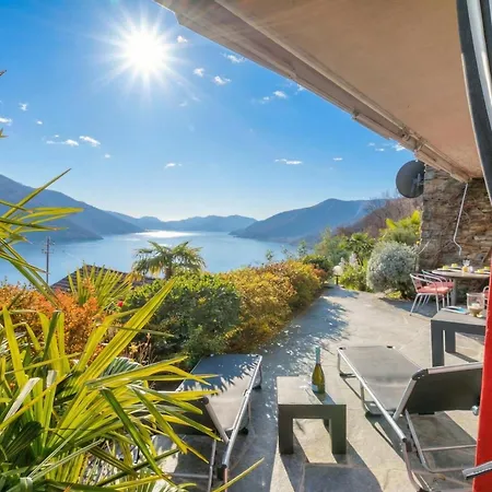Casa Brighella With View - Happy Apartment Brissago